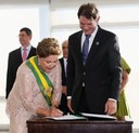 Ministro da Educação, Cid Gomes empossada durante cerimônia de posse do segundo mandato da Presidenta da República Dilma Rousseff e do Vice-Presidente da República Michel Temer. Brasília-DF, 01/01/2015