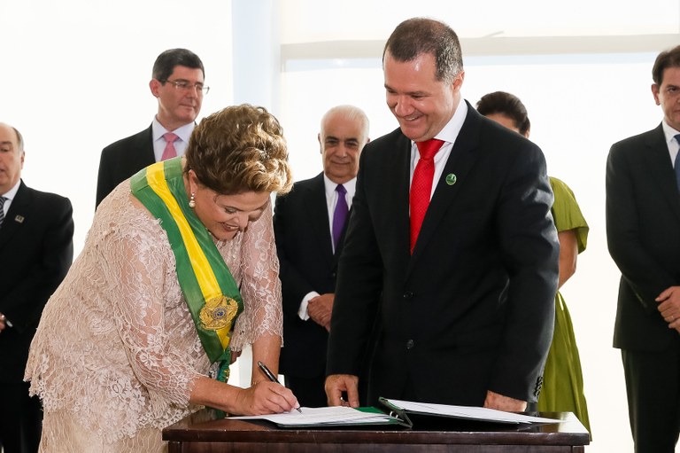 Ministro da Previdência Social, Carlos Eduardo Gabas empossado durante cerimônia de posse do segundo mandato da Presidenta da República Dilma Rousseff e do Vice-Presidente da República Michel Temer. Brasília-DF, 01/01/2015