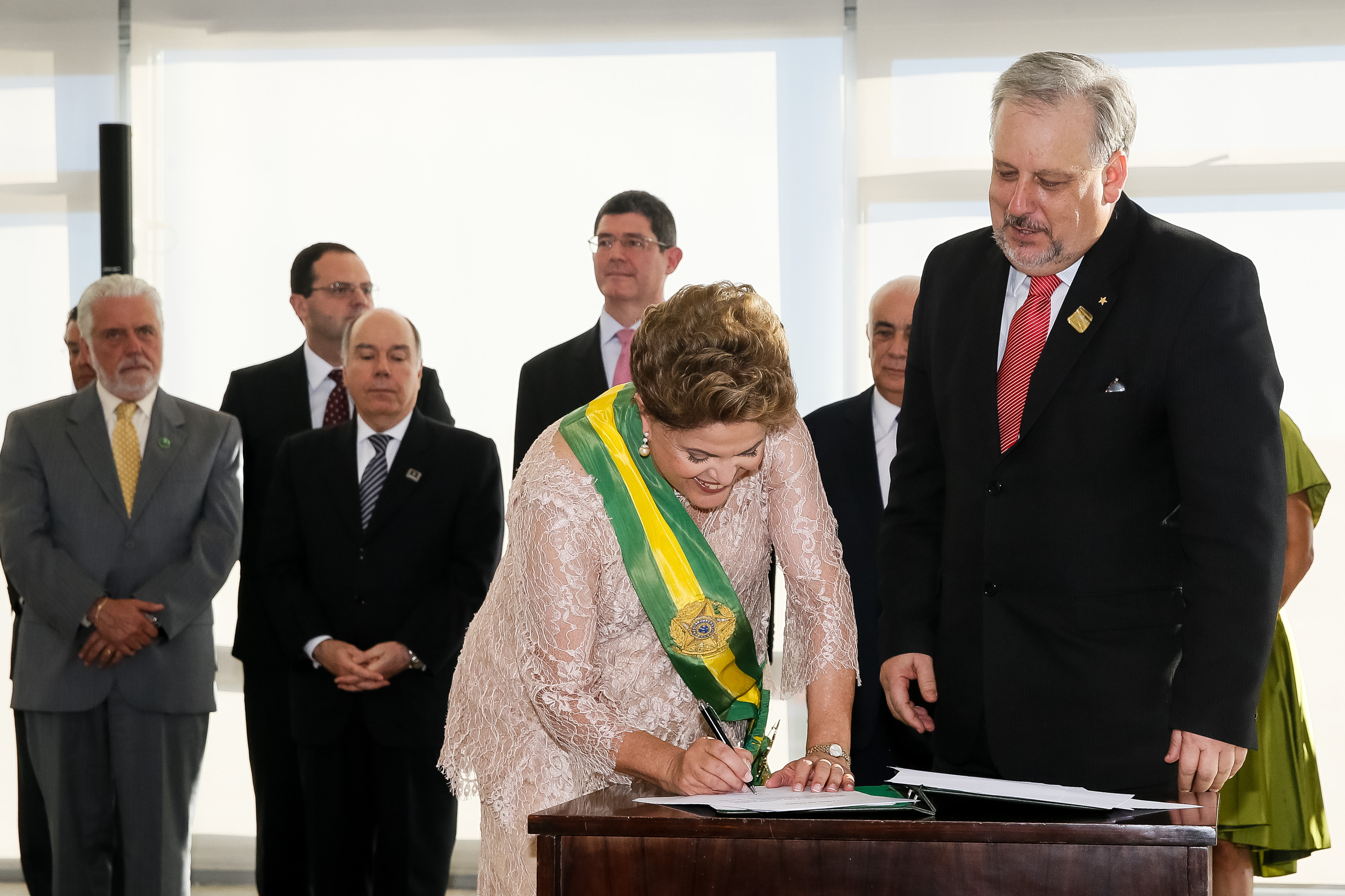 Ministro das Comunicações, Ricardo José Ribeiro Berzoini empossado durante cerimônia de posse do segundo mandato da Presidenta da República Dilma Rousseff e do Vice-Presidente da República Michel Temer. Brasília-DF, 01/01/2015
