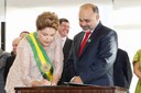 Ministro do Esporte, George Hilton dos Santos Cecílio empossado durante cerimônia de posse do segundo mandato da Presidenta da República Dilma Rousseff e do Vice-Presidente da República Michel Temer. Brasília-DF, 01/01/2015