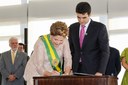 Ministro da Pesca e Aquicultura, Helder Zahluth Barbalho empossado durante cerimônia de posse do segundo mandato da Presidenta da República Dilma Rousseff e do Vice-Presidente da República Michel Temer. Brasília-DF, 01/01/2015