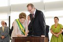 Ministro da Secretaria-Geral da Presidência da República, Miguel Rossetto empossado durante cerimônia de posse do segundo mandato da Presidenta da República Dilma Rousseff e do Vice-Presidente da República Michel Temer. Brasília-DF, 01/01/2015