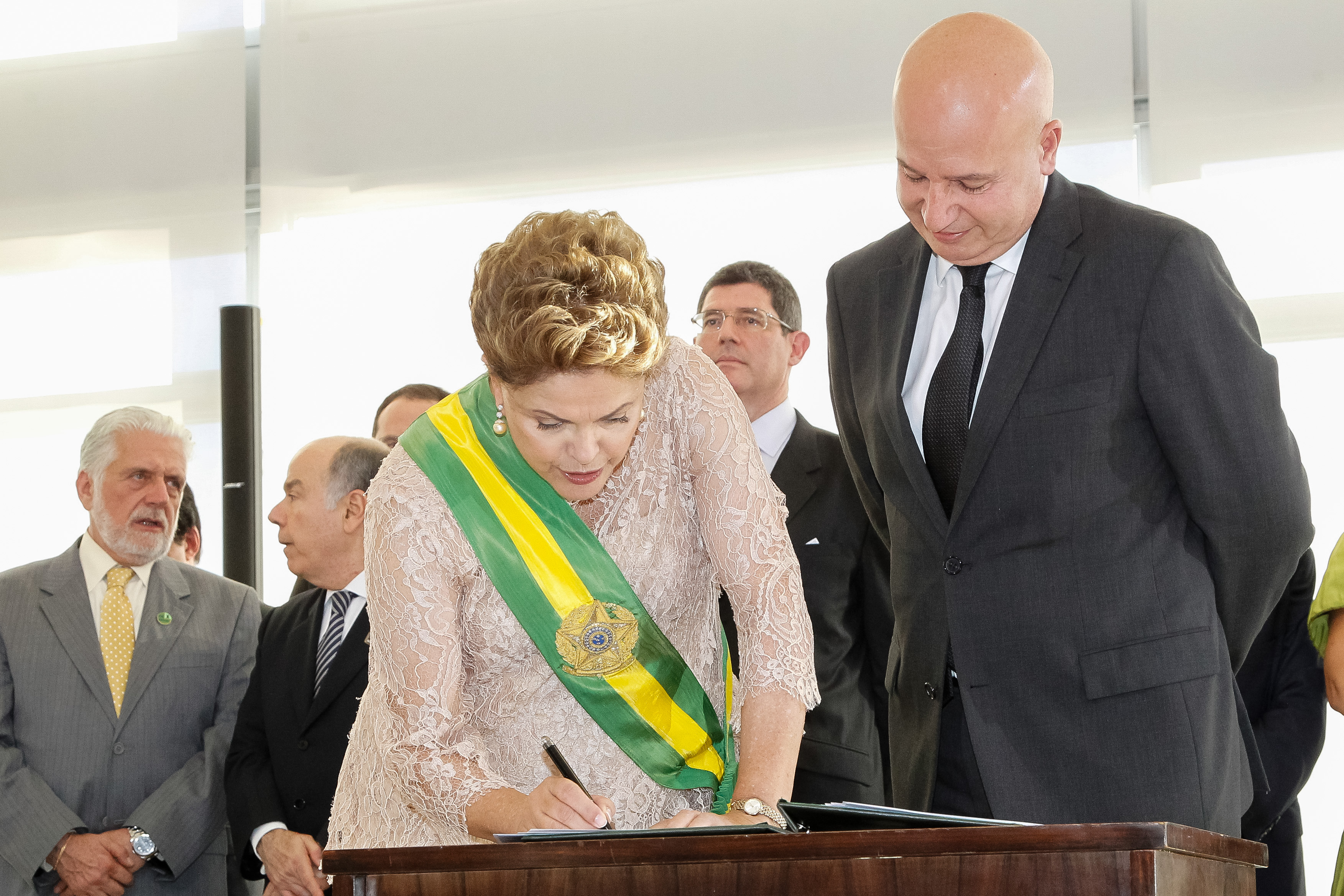 Ministro da Controladoria Geral da União, Valdir Moisés Simão empossado durante cerimônia de posse do segundo mandato da Presidenta da República Dilma Rousseff e do Vice-Presidente da República Michel Temer. Brasília-DF, 01/01/2015