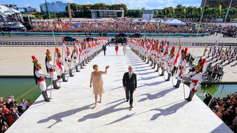  Cerimônia de posse do segundo mandato da Presidenta da República Dilma Rousseff e do Vice-Presidente da República Michel Temer. Brasília-DF, 01/01/2015  