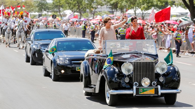  Cerimônia de posse do segundo mandato da Presidenta da República Dilma Rousseff e do Vice-Presidente da República Michel Temer. Brasília-DF, 01/01/2015  