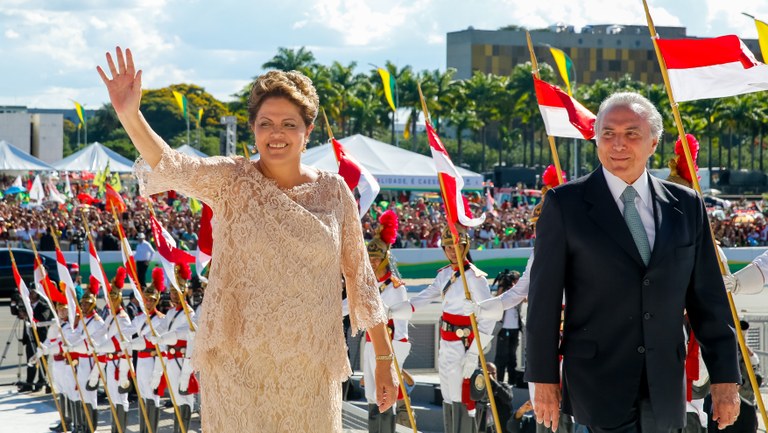  Cerimônia de posse do segundo mandato da Presidenta da República Dilma Rousseff e do Vice-Presidente da República Michel Temer. Brasília-DF, 01/01/2015  