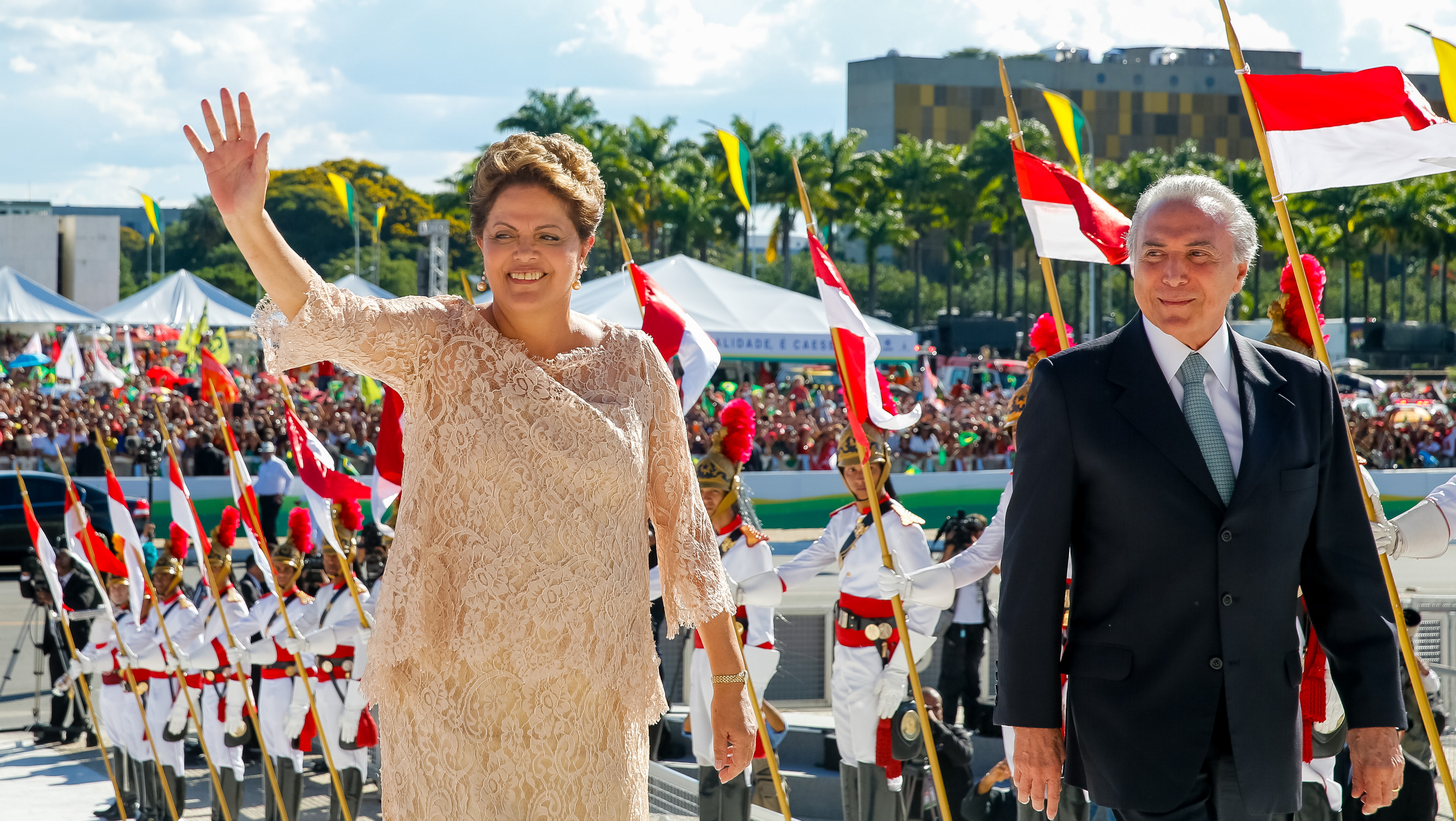  Cerimônia de posse do segundo mandato da Presidenta da República Dilma Rousseff e do Vice-Presidente da República Michel Temer. Brasília-DF, 01/01/2015  