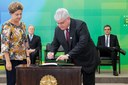  Presidenta Dilma Rousseff durante cerimônia de recondução do Procurador-Geral da República, Rodrigo Janot. Brasília-DF, 17/09/2015