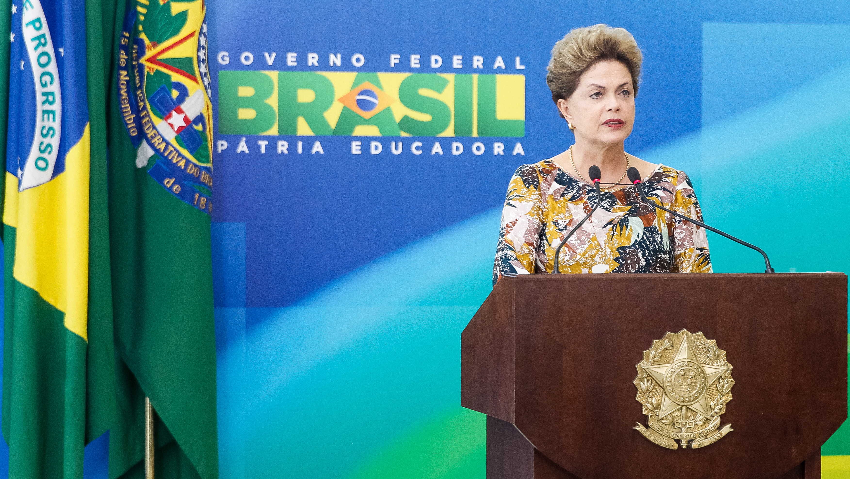  Presidenta Dilma Rousseff durante cerimônia de recondução do Procurador-Geral da República, Rodrigo Janot. Brasília-DF, 17/09/2015