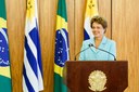  Presidenta Dilma Rousseff e o Presidente da República Oriental do Uruguai, Tabaré Vázquez durante declaração à imprensa. Brasília - DF, 21/05/2015  