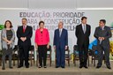 Presidenta Dilma Rousseff durante cerimônia de assinatura de termos de compromisso para construção de quadras esportivas escolares e unidades de educação infantil do PAC 2. Brasília-DF, 26/05/2011