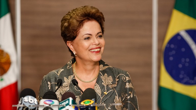  Presidenta Dilma Rousseff durante coletiva de imprensa. Cidade do México - México, 27/05/2015  