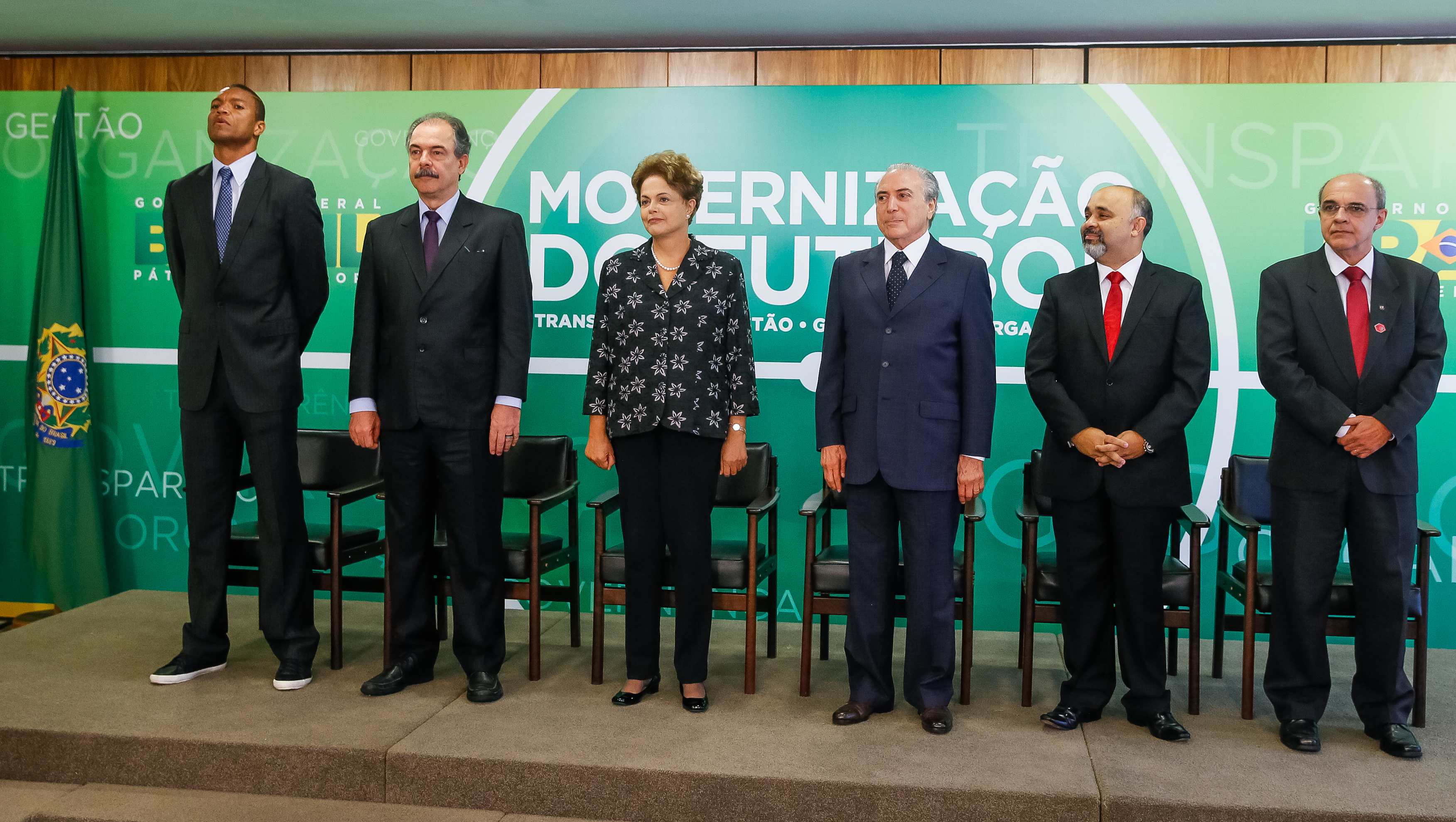 Presidenta Dilma Rousseff durante cerimônia de anúncio de Medidas de Modernização do Futebol Brasília-DF, 19/03/2015