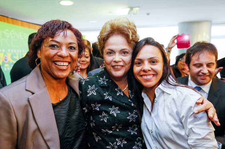 Presidenta Dilma Rousseff durante cerimônia de anúncio de Medidas de Modernização do Futebol Brasília-DF, 19/03/2015 