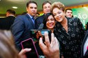 Presidenta Dilma Rousseff durante cerimônia de anúncio de Medidas de Modernização do Futebol Brasília-DF, 19/03/2015 