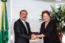  Presidenta Dilma Rousseff durante encontro com Danilo Medina Presidente eleito da República Dominicana. Brasília-DF, 09/07/2012