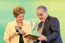  Presidenta Dilma Rousseff durante recepção à Delegação Brasileira de WorldSkills 2015 no Palácio do Planalto. Brasília-DF, 02/09/2015