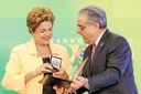  Presidenta Dilma Rousseff durante recepção à Delegação Brasileira de WorldSkills 2015 no Palácio do Planalto. Brasília-DF, 02/09/2015  