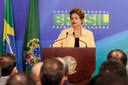  Presidenta Dilma Rousseff durante recepção à Delegação Brasileira de WorldSkills 2015 no Palácio do Planalto. Brasília-DF, 02/09/2015 