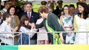 Presidenta Dilma Rousseff durante o desfile cívico-militar de 7 de setembro. Brasília - DF, 07/09/2013