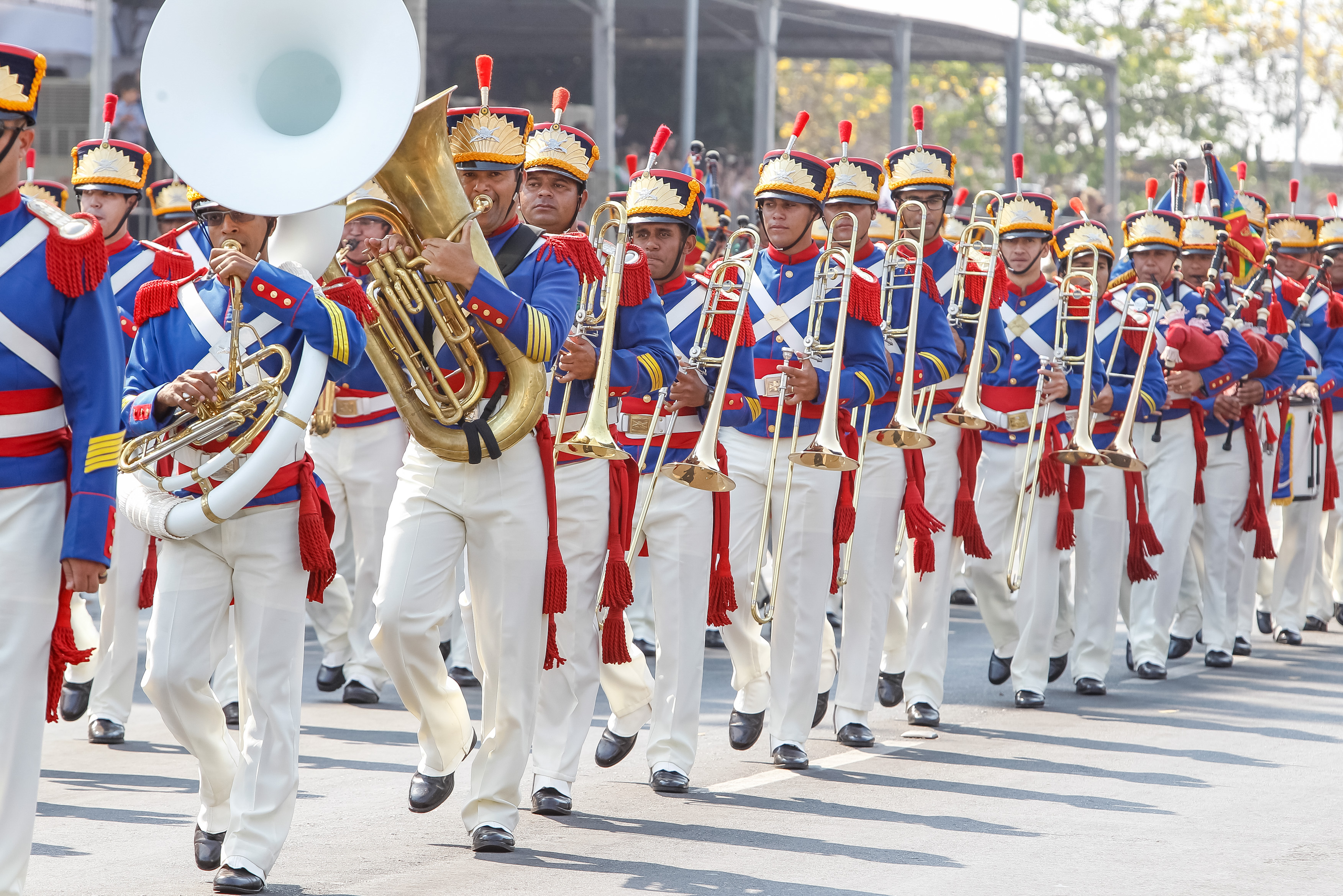 Presidenta Dilma Rousseff durante o desfile cívico-militar de 7 de Setembro em comemoração ao Dia da Independência. Brasília-DF, 07/09/2015