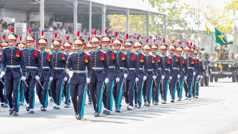 Presidenta Dilma Rousseff durante o desfile cívico-militar de 7 de Setembro em comemoração ao Dia da Independência. Brasília-DF, 07/09/2015