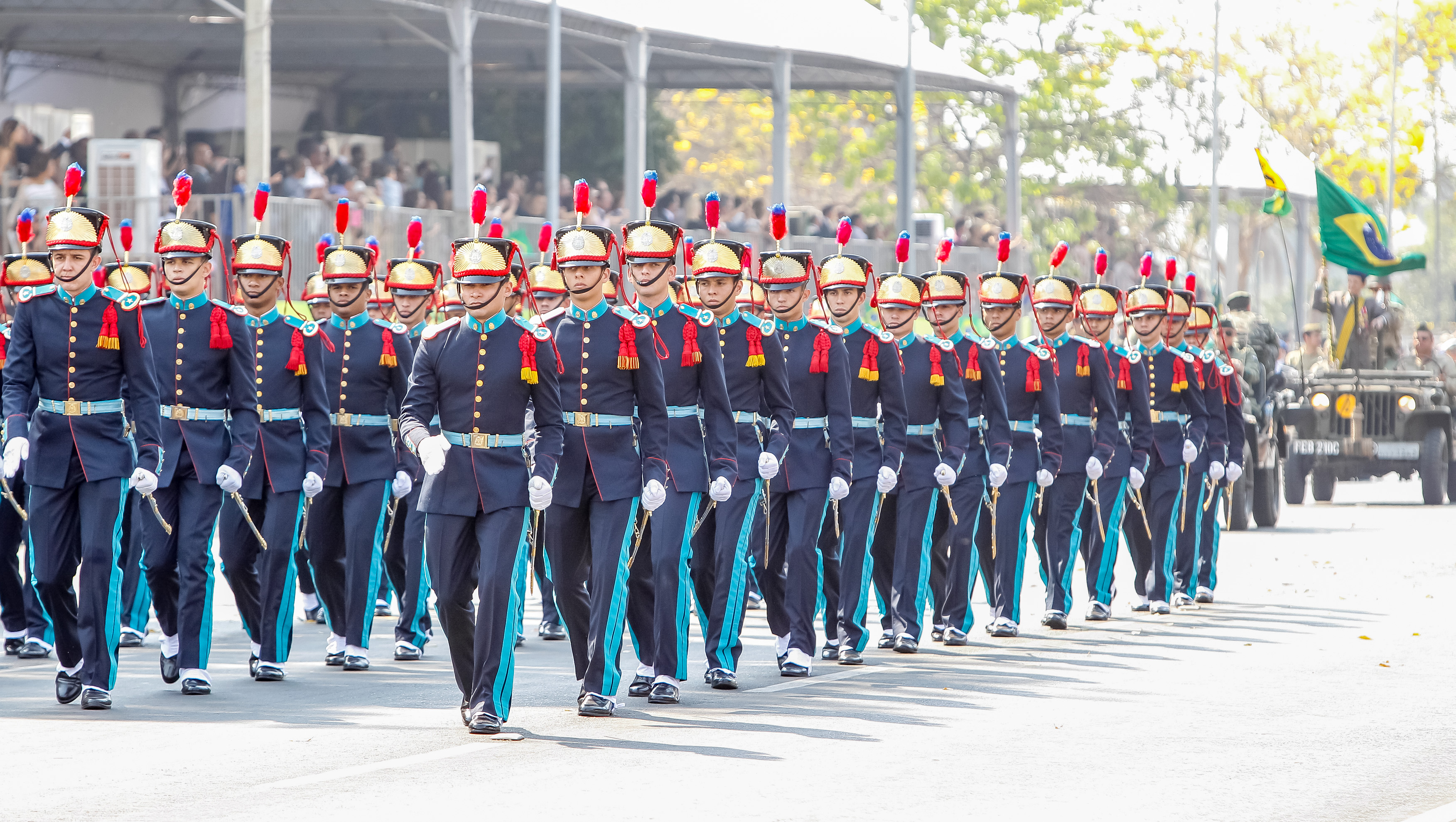 Presidenta Dilma Rousseff durante o desfile cívico-militar de 7 de Setembro em comemoração ao Dia da Independência. Brasília-DF, 07/09/2015