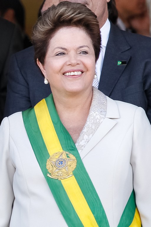 Presidenta Dilma Rousseff durante o desfile cívico-militar de 7 de Setembro. Brasília-DF, 07/09/2012