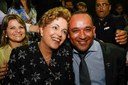  Presidenta Dilma Rousseff durante cerimônia alusiva à assinatura de ordem de serviço de implantação do BRT Norte-Sul. Goiânia-GO, 19/03/2015 