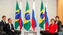 Presidenta Dilma Rousseff recebe Dmitri Medvedev Primeiro-Ministro da Rússia. Brasília-DF, 20/02/2013