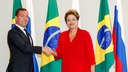 Presidenta Dilma Rousseff recebe Dmitri Medvedev Primeiro-Ministro da Rússia. Brasília-DF, 20/02/2013