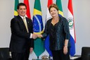 Presidenta Dilma Rousseff durante encontro bilateral com o presidente da República do Paraguai, Horacio Cartes. Brasília - DF, 30/09/2013