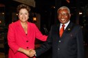  Presidenta Dilma Rousseff, durante encontro bilateral com o presidente de Moçambique, Sr. Armando Emílio Guebuza. Durban - África do Sul  27/03/2013