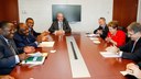  Presidenta Dilma Rousseff durante encontro com o Presidente do Gabão, Ali Bongo Ondimba. Adis Abeba - Etiópia, 25/05/2013