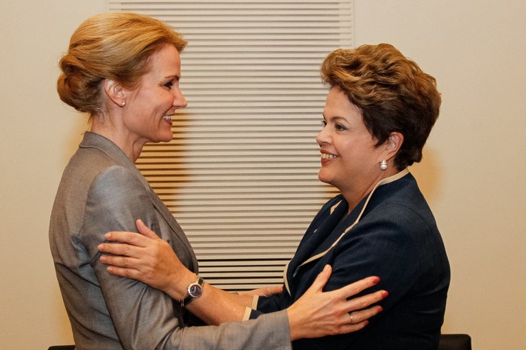  Presidenta Dilma Rousseff durante encontro com a primeira-ministra da Dinamarca, Helle Thorning-Schmidt. Rio de Janeiro - RJ, 22/06/2012