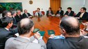 Presidenta Dilma Rousseff durante encontro com governadores da região Nordeste. Brasília-DF, 25/03/2015