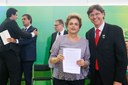 Presidenta Dilma Rousseff recebe manifesto do Doutor Alexandre Luis Cesar durante encontro com Juristas pela Legalidade e em Defesa da Democracia. Brasília-DF, 22/03/2016