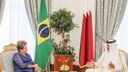 Presidenta Dilma Rousseff durante encontro com o Emir do Catar, Xeque Tamim bin Hamad Al Thani. Doha-Qatar, 12/11/2014 