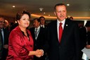 Presidenta Dilma Rousseff durante encontro com o primeiro-ministro da Turquia, Recep Tayyip Erdogan. Rio de Janeiro - RJ, 21/06/2012