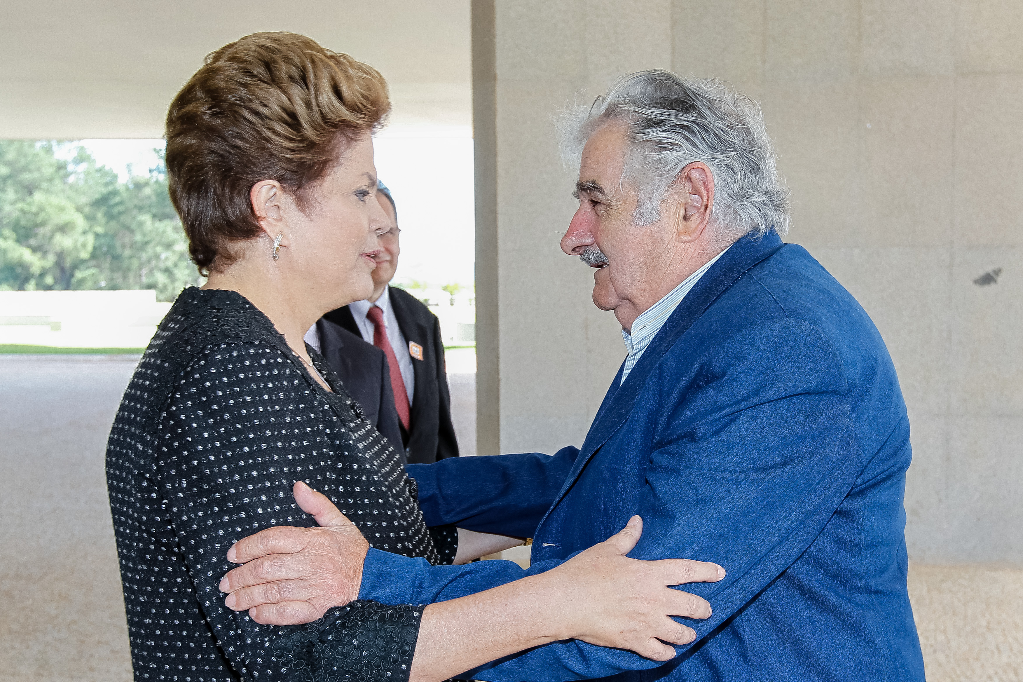 Presidenta Dilma Rousseff durante encontro com o Presidente do Uruguai, José Mujica no Palácio do Planalto. Brasília - DF, 07/12/2012