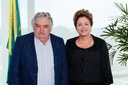 Presidenta Dilma Rousseff durante encontro com o Presidente do Uruguai, José Mujica no Palácio do Planalto. Brasília - DF, 07/12/2012