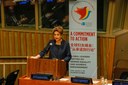  Presidenta Dilma Rousseff durante encontro de líderes globais sobre igualdade de gênero e empoderamento das mulheres: um compromisso para a ação. Nova Iorque-EUA, 27/09/2015  