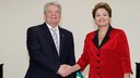 Presidenta Dilma Rousseff durante encontro bilateral com o senhor Joachim Gauck, Presidente da República Federal da Alemanha. São Paulo-SP, 13/05/2013