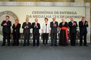 Presidenta Dilma Rousseff durante Cerimônia de entrega da Medalha 25 de Janeiro no âmbito das comemorações do 458º aniversário de fundação da cidade de São Paulo. São Paulo - SP, 25/01/2012