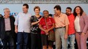  Presidenta Dilma Rousseff durante entrega das chaves de unidade habitacional à senhora Domingas Pereira e família, contemplada do Programa Minha Casa Minha Vida, dos residenciais Carlos Marighella e Carlos Alberto Soares de Freitas. Itaipuaçu-RJ, 31/07/2015