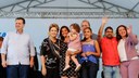  Presidenta Dilma Rousseff durante entrega das chaves de unidade habitacional à senhora Magaly Silva da Conceição e família, contemplada do Programa Minha Casa Minha Vida, dos residenciais Carlos Marighella e Carlos Alberto Soares de Freitas. Itaipuaçu-RJ, 31/07/2015