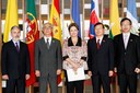 Presidenta Dilma Rousseff recebe credenciais do Sr. Koo Bon-Woo, embaixador da Coreia do Sul, durante cerimônia no Palácio Itamaraty. Brasília-DF, 20/09/2012