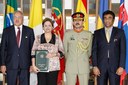  Presidenta Dilma Rousseff recebe credenciais do Sr. Nasrullah Khan, embaixador da República Islâmica do Paquistão, durante cerimônia no Palácio Itamaraty. Brasília-DF, 20/09/2012