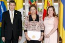 Presidenta Dilma Rousseff recebe credenciais do Sr. Rostyslav Volodymyrovytch Tronenko, embaixador da Ucrânia, durante cerimônia no Palácio Itamaraty. Brasília-DF, 20/09/2012