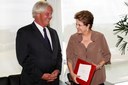 Presidenta Dilma Rousseff recebe Cartas Credenciais do Embaixador da Franca no Brasil, Bruno Delaye. Brasília - DF, 05/12/2012